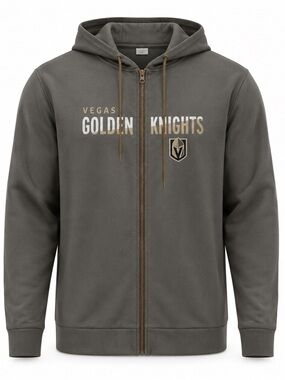 Vegas Golden Knights Gray Hoodie Jacket